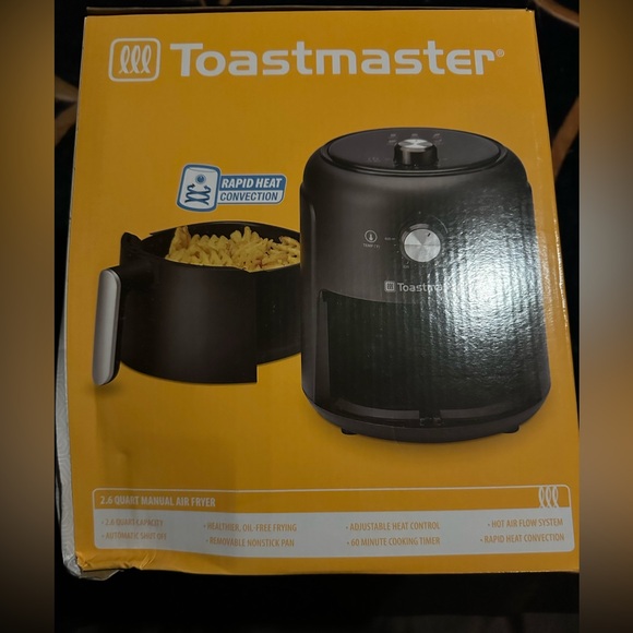 🆕 in Box Toastmaster 2.6qt Air Fryer - Picture 2 of 12